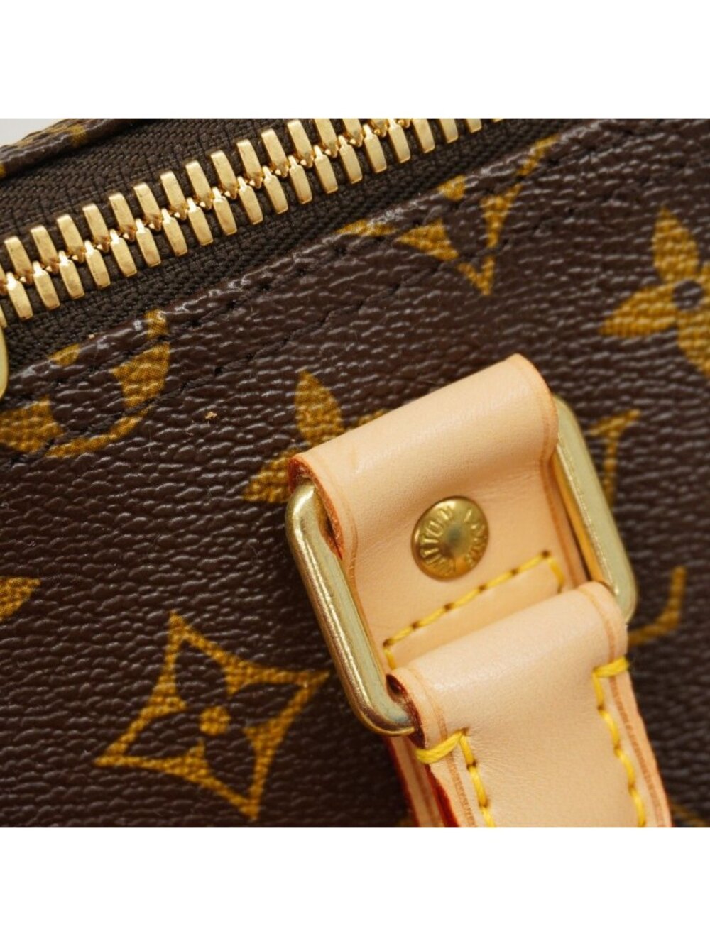 Louis Vuitton Boston Bag Monogram Keepall Bandouliere 55 Brown - Picture 9 of 10